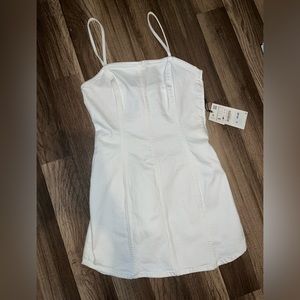 Zara denim dress, size small, NWT